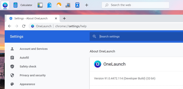 onelaunch chromium